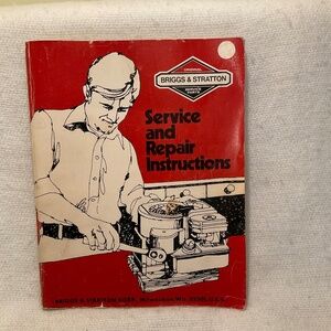 Briggs & Stratton Service and Repair Instructions Part no. 270962 1976